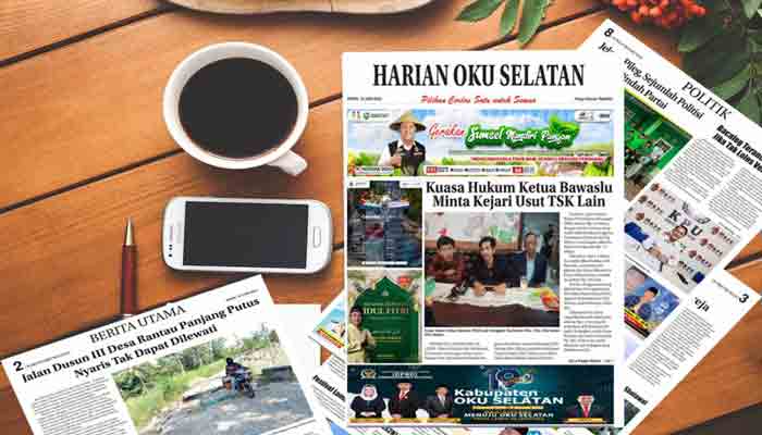 Koran Hybrid Pertama di Indonesia Baca Harian Oku Selatan jumat 23 juni 2023