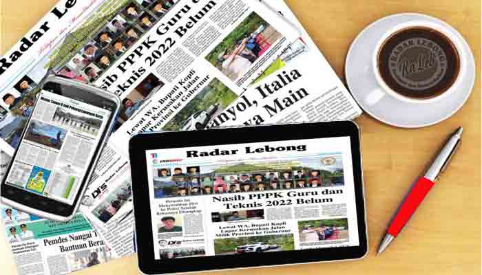 Koran Hybrid Pertama di Indonesia Baca Radar Lebong Edisi Jumat 07 Juli 2023