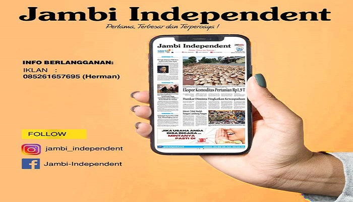 Koran Jambi Independent Edisi, Minggu 20 Agustus 2023