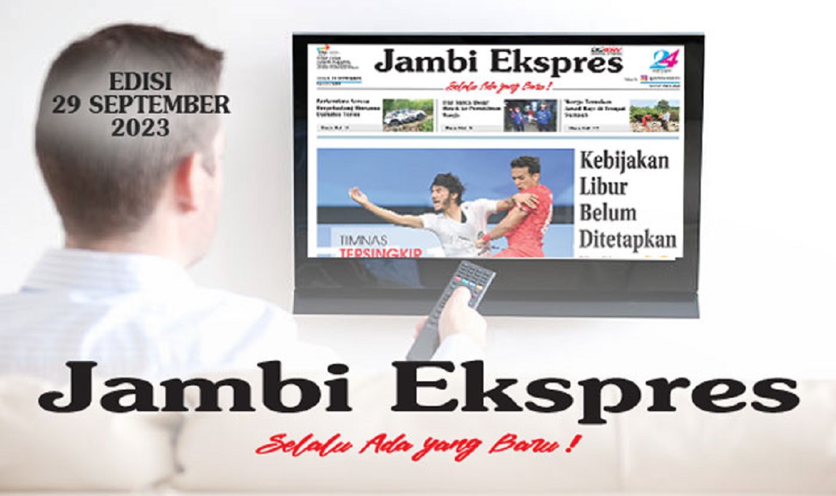 Koran Jambi Ekspres  Edisi Jum’at 29 September 2023