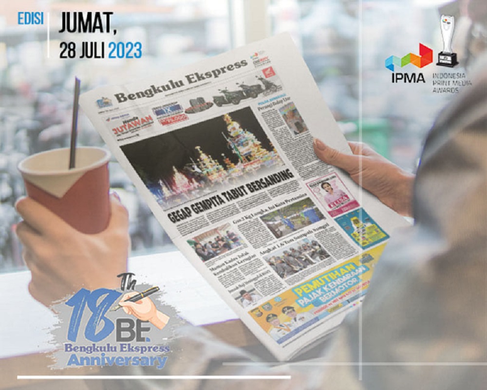Koran Bengkulu Ekspress Edisi, Jum’at 28 Juli 2023