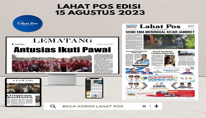 Koran Lahat Pos Edisi, Selasa 12 September 2023