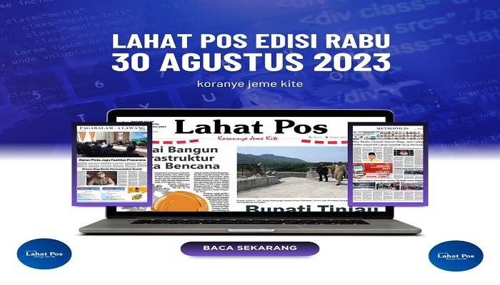 Koran Lahat Pos Edisi, Jum’at 01 September 2023