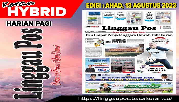 Koran Linggau Pos Edisi, Kamis 07 September 2023