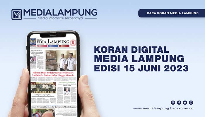 Baca Koran Media Lampung Edisi Kamis 15 Juni 2023