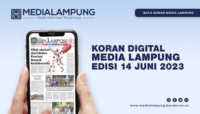 Baca Koran Media Lampung Edisi Rabu 14 Juni 2023