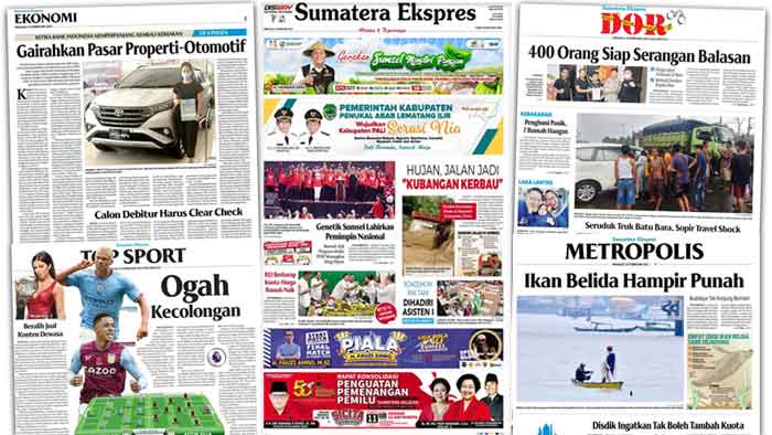 Baca  Sumatera Ekspres Edisi 12 Februari 2023
