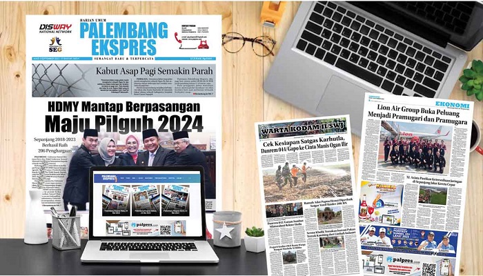 Koran Palembang Ekspres Edisi, Minggu 03 September 2023