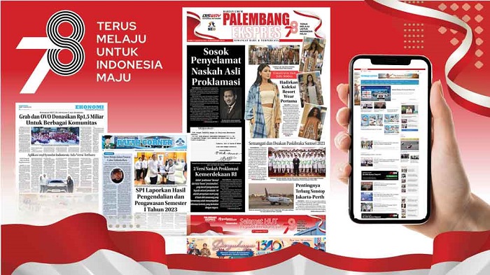 Koran Palembang Ekspres Edisi, Kamis 07 September 2023