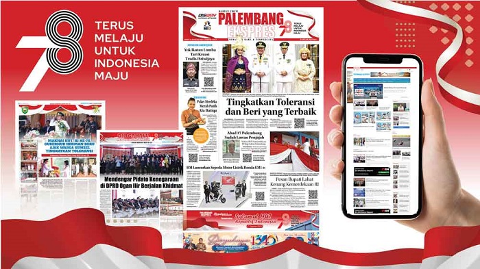 Koran Palembang Ekspres Edisi, Jum’at 08 September 2023