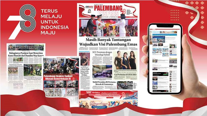 Koran Palembang Ekspres Edisi, Sabtu 09 September 2023