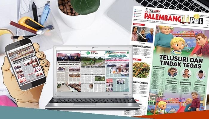 Koran Palembang Pos Edisi, Senin 21 Agustus 2023