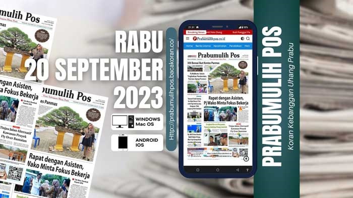 Koran Prabumulih Pos Edisi Rabu 20 September 2023