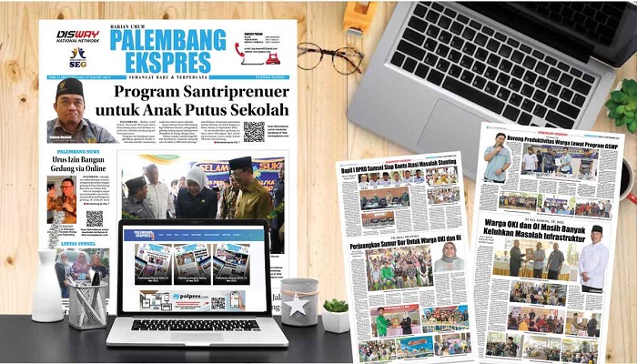 Koran Palembang Ekspres Edisi, Rabu 13 September 2023