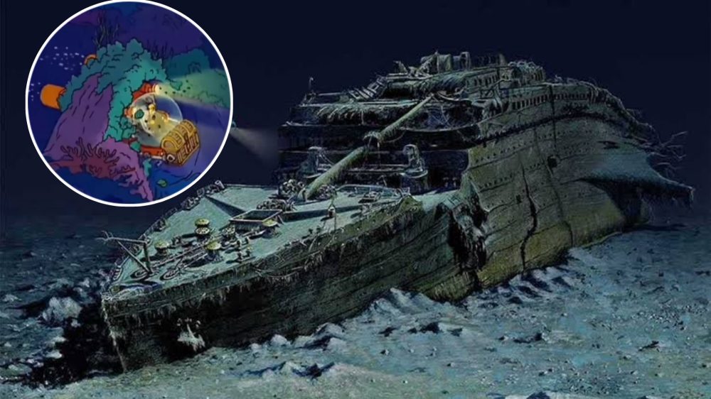Tidak Terduga! Ternyata Hilangnya Kapal Titanic Telah Diprediksi The Simpsons, Benarkah?