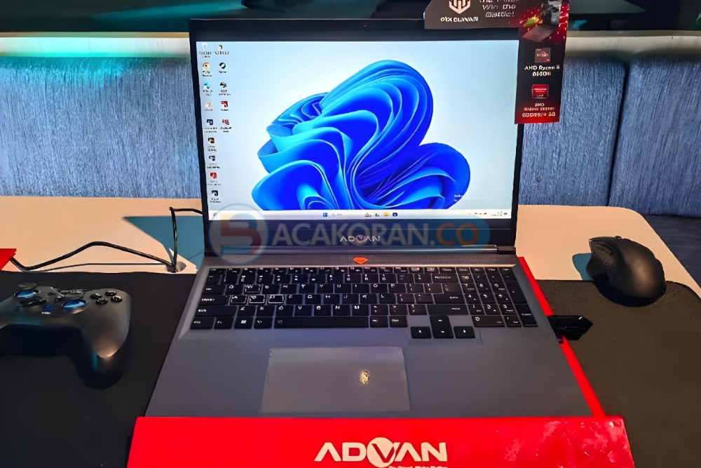 Terbaru Advan Rilis Laptop Gaming PixelWar, Segini Harganya