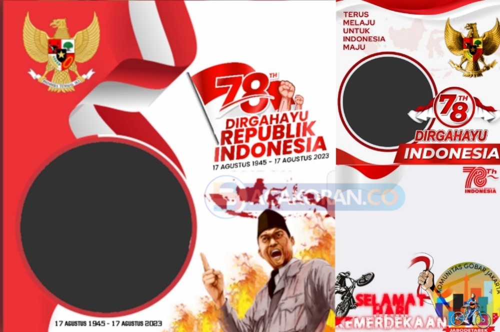 TERBARU 31 Twibbon HUT Ke-78 Republik Indonesia Tahun 2023: ini Link Download dan Cara Pakai