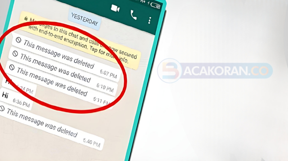 Pakai Aplikasi ini Agar kamu Tetap Bisa Pesan WhatsApp yang Telah di Hapus, Sudah Download?