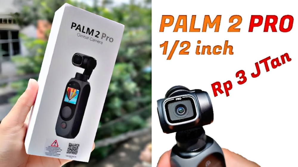 Pocket Gimbal FIMI Palm 2 Pro: Sensor Sony, 3-axis Resolusi 4K