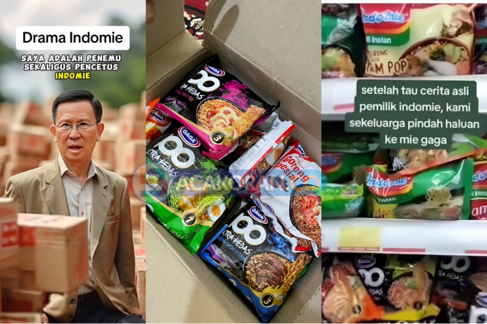 Viral! Djajadi Djaja Pencetus Indomie didepak Salim Group, Netizen: Stok Mie Gaga Di Supermarket Makin Menipis