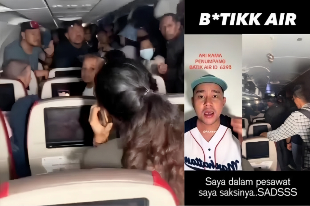 SESAK NAPAS! Penumpang Buka Pintu Emergency, Pesawat Batik Air Tujuan Makassar Jakarta Mati AC dan Lampu