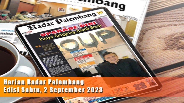 Koran Radar Palembang Edisi, Sabtu 02 September 2023