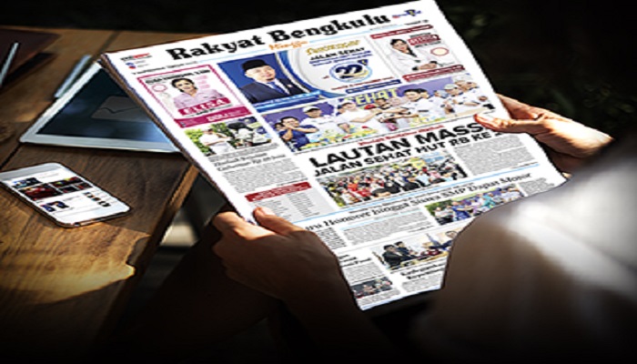 Koran Rakyat Bengkulu Edisi, Senin 04 September 2023