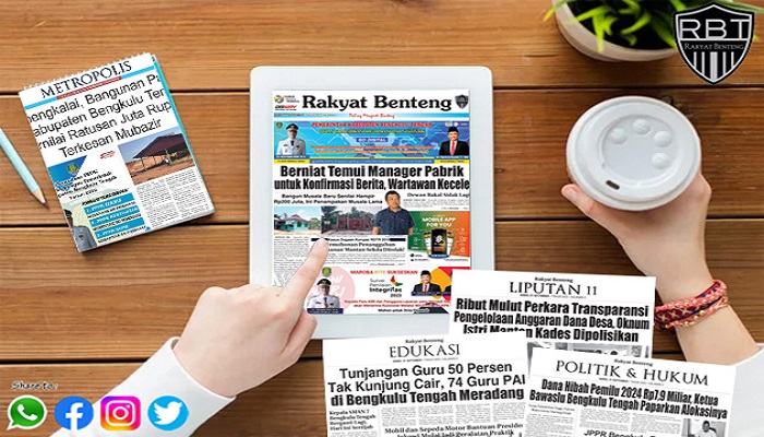 Koran Rakyat Benteng Edisi Jumat 22 September 2023