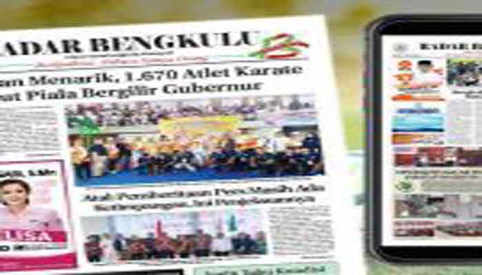 Koran Hybrid Pertama di Indonesia Baca RADAR BENGKULU EDISI SABTU 24 JUNI 2023
