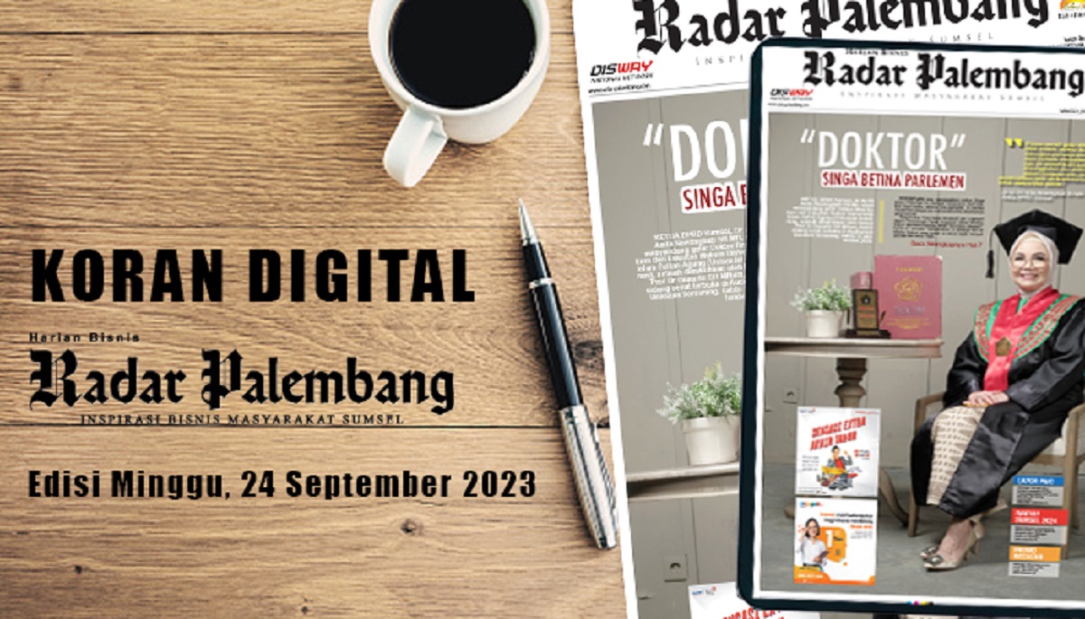 Koran Radar Palembang Edisi Minggu 24 September 2023