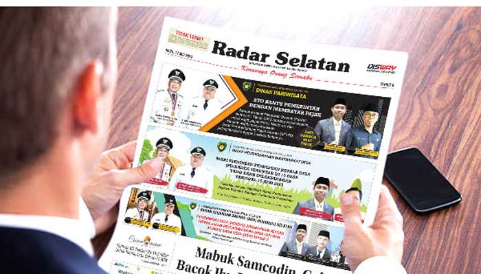 Koran Hybrid Pertama di Indonesia Baca Radar Selatan Edisi 30 Juni 2023