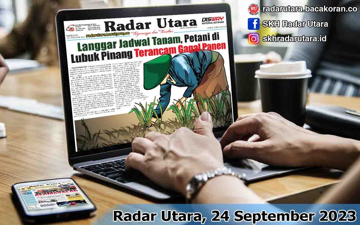 Koran Radar Utara Edisi Minggu 24 September 2023