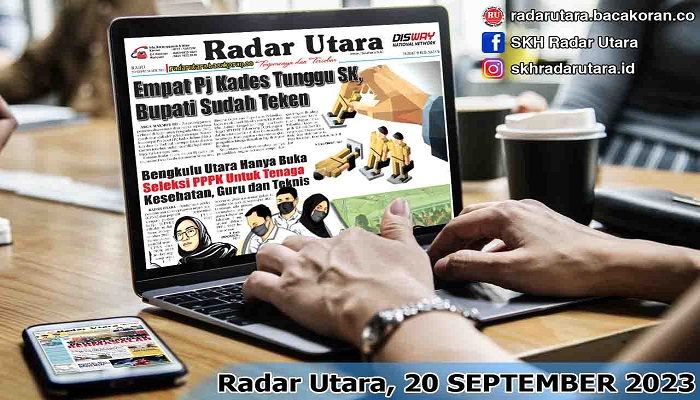 Koran Radar Utara Edisi Rabu 20 September 2023