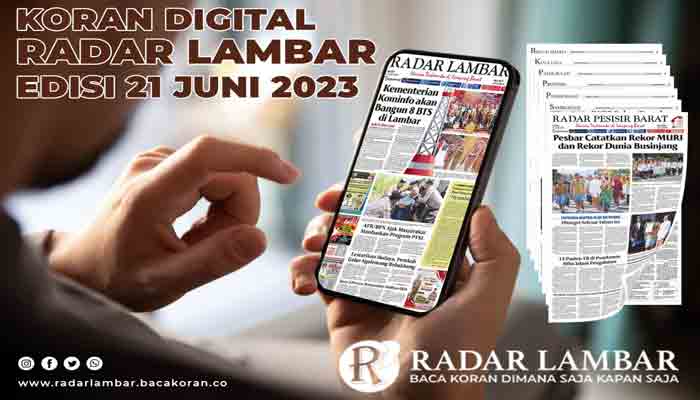 Baca Koran Radar Lambar Edisi 21 Juni 2023