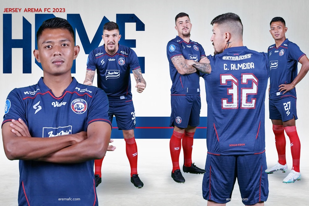 Jersey Baru Arema FC Usung Karakter Arek Malang yang Berani, Trilogy Lion of Fighter