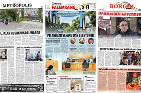 Baca Palembang Pos Edisi 11 Februari 2023