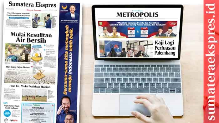 Koran Sumatera Ekspres Edisi, Sabtu 09 September 2023