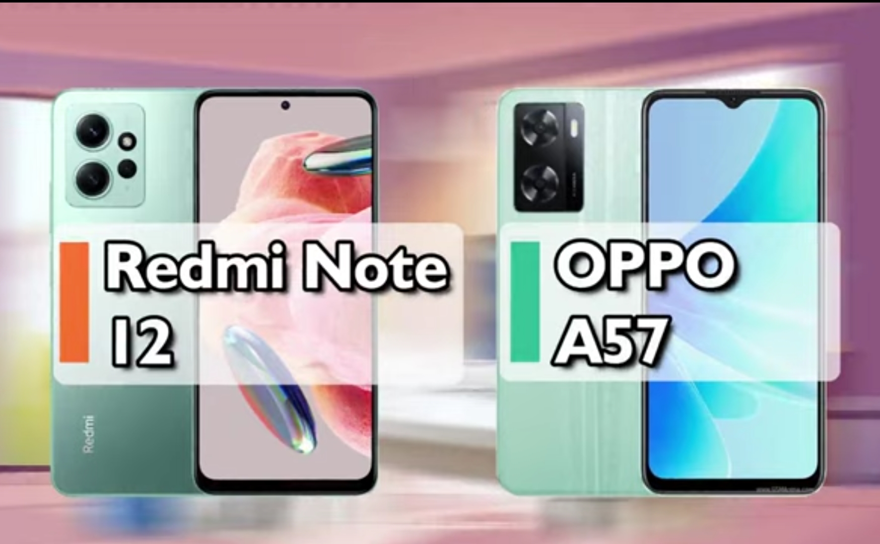 Duel Spesifikasi Xiaomi Redmi Note 12 VS Oppo A57, Prosesor Kamera dan Baterai Mana yang Unggul