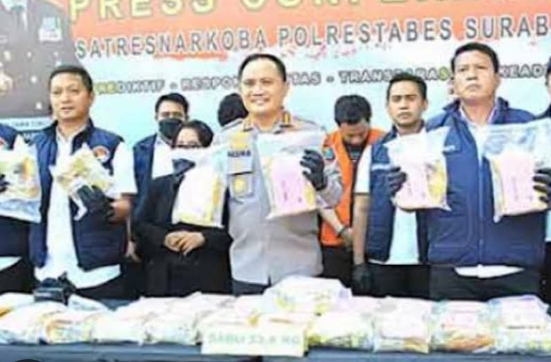 Gempar! Sindikat Narkoba Sumatera-Jawa, 2 Koper Sabu Ditemukan Hotel Palembang.
