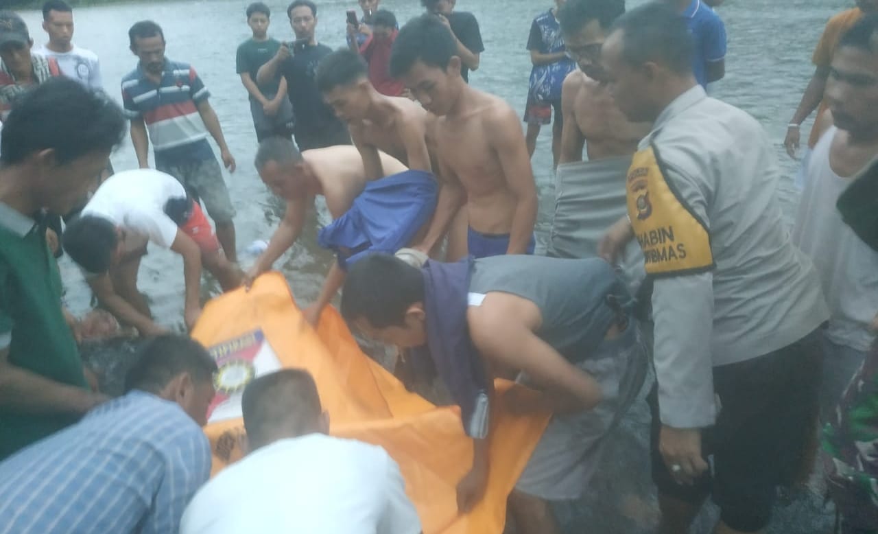 Tragedi Sungai Ogan! Guru Honor SD Gajah Sakti, Ditemukan Tak Bernyawa