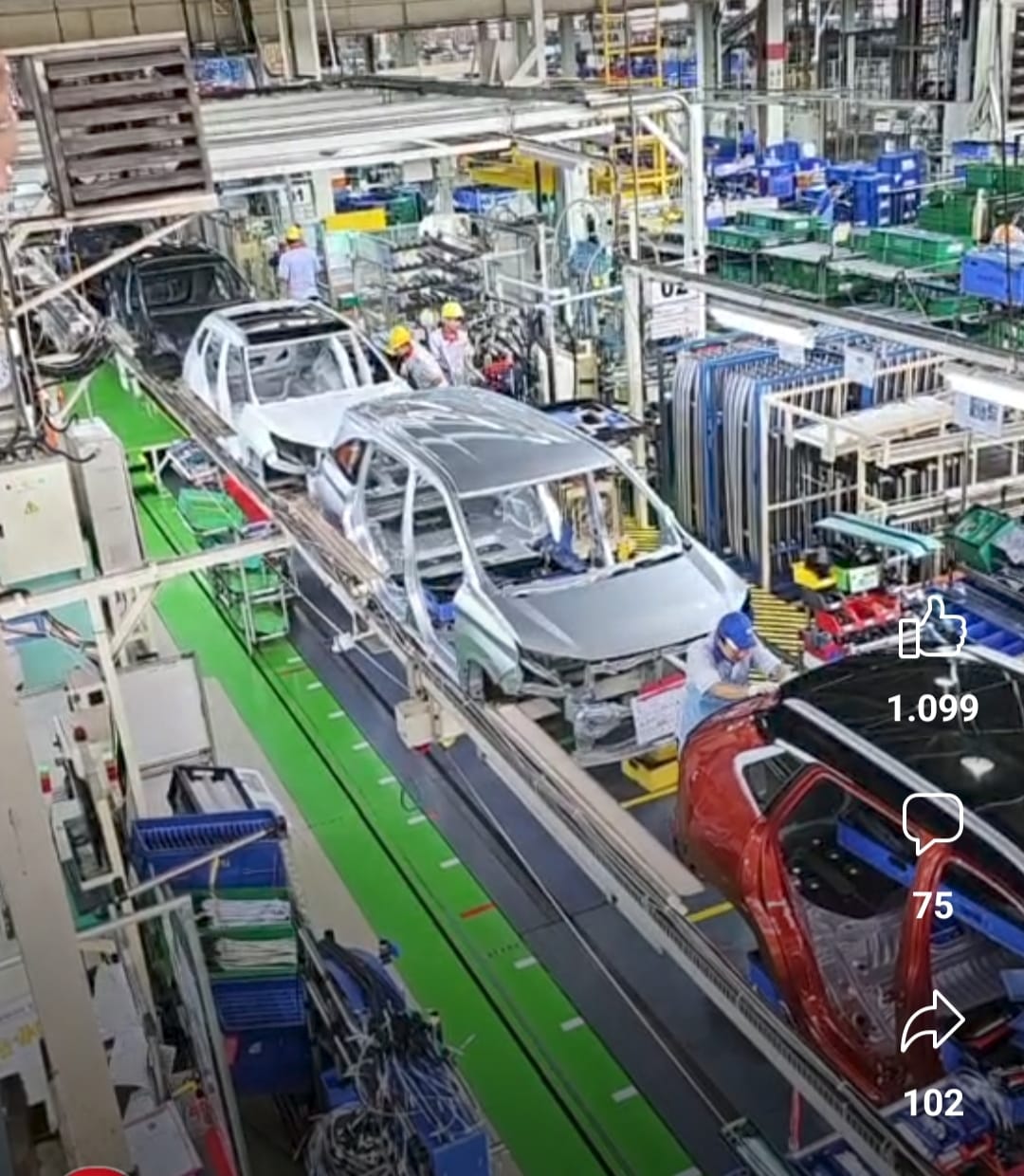 “Kisah Kilat Pabrik Toyota Karawang”, Proses 22 Jam Menghasilkan Mobil!
