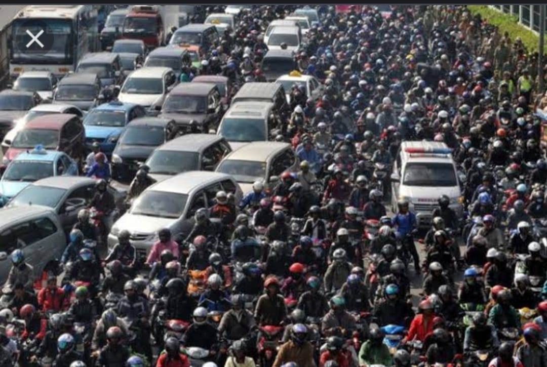 Terungkap! Sepeda Motor Terbanyak Dunia, Indonesia Ciptakan Tsunami Emisi 300 Juta Kg Per Hari!