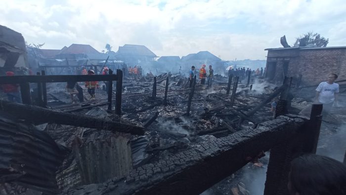 Api Diduga Berasal dari Kompor yang Meledak Karena Ditinggal Pemiliknya