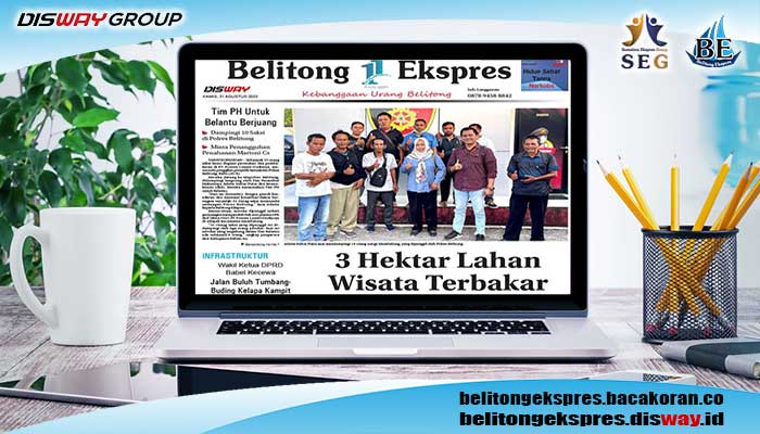 Koran Belitong Ekspres Edisi, Kamis 31 Agustus 2023