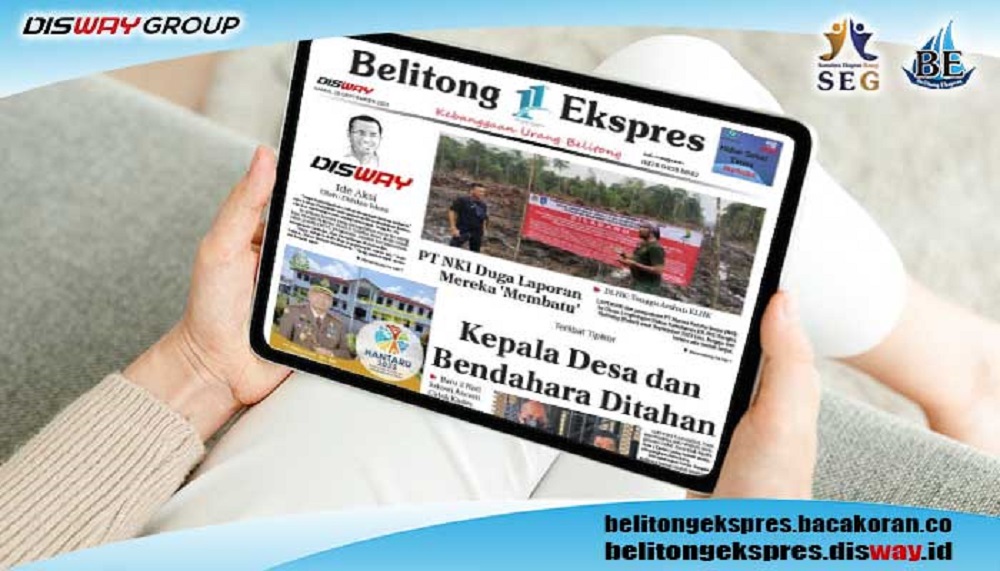 Koran Belitong Ekspres Edisi Jum’at 29 September 2023