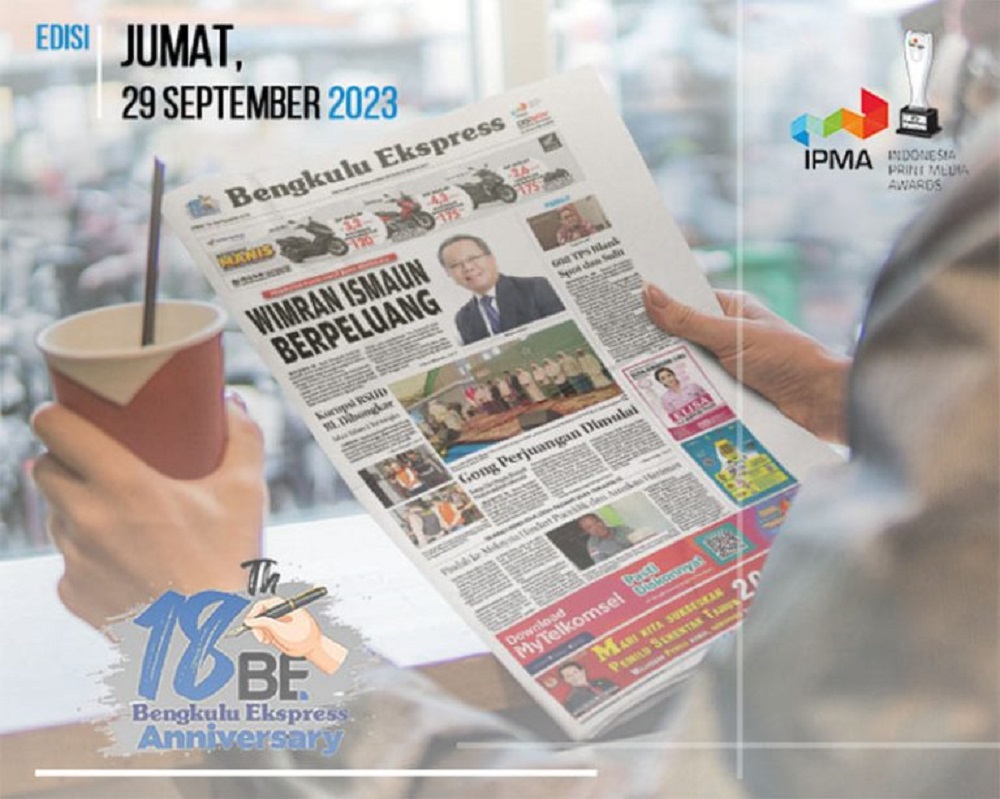 Koran Bengkulu Ekspress Edisi Jum’at 29 September 2023