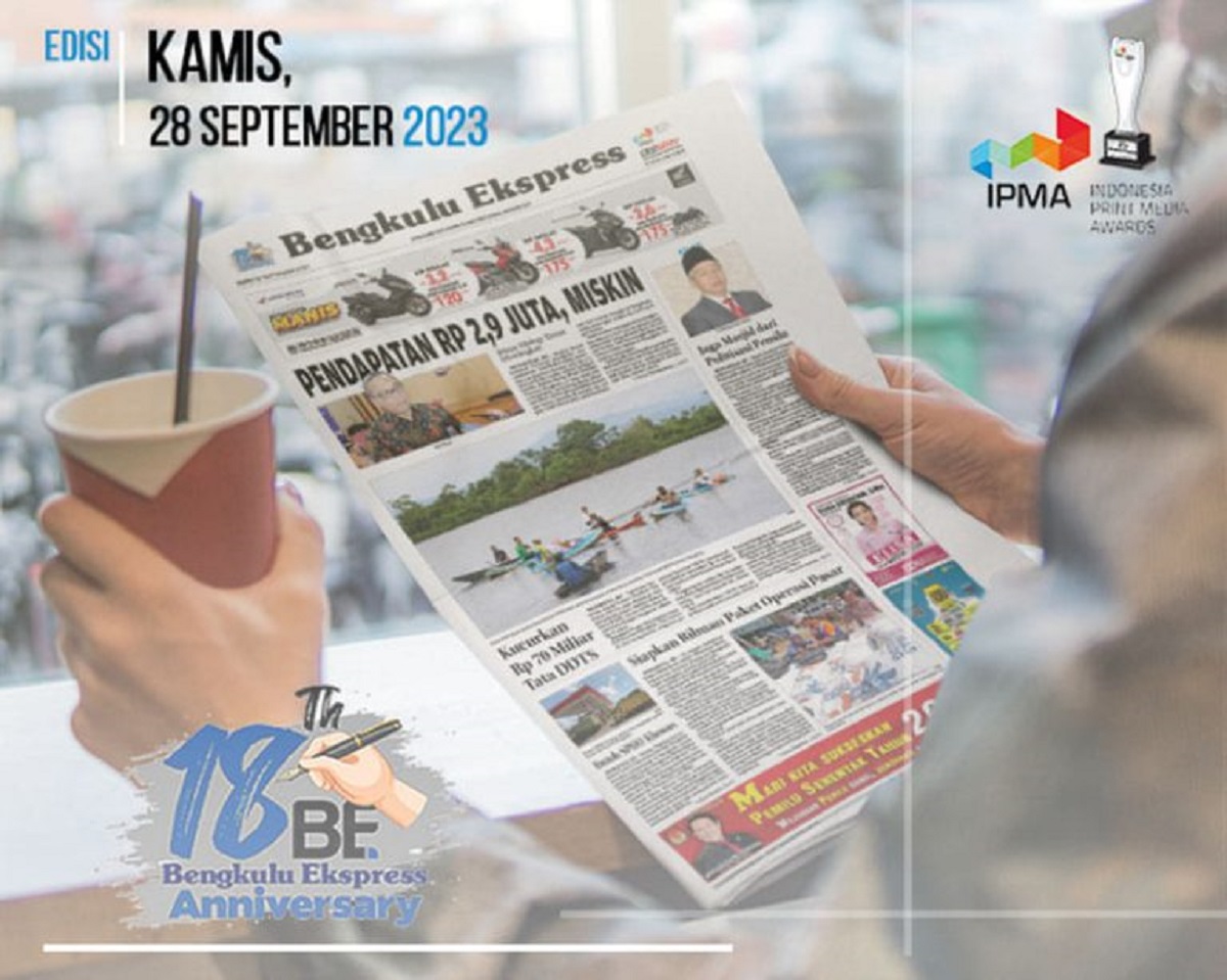 Koran Bengkulu Ekspress Edisi Kamis 28 September 2023