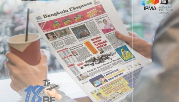 Koran Hybrid Pertama di Indonesia Baca Bengkulu Ekspress Edisi Senin 10 Juli 2023