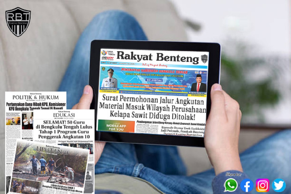 Koran Rakyat Benteng Edisi Kamis 28 September 2023