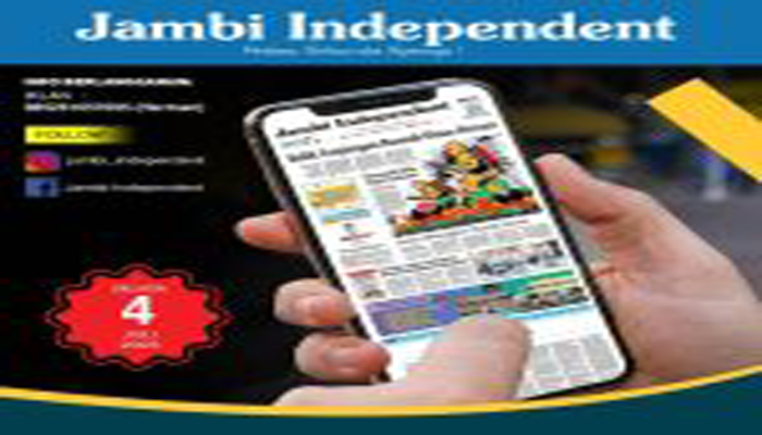 Koran Hybrid Pertama di Indonesia Baca Jambi Independent Edisi 04 Juli 2023
